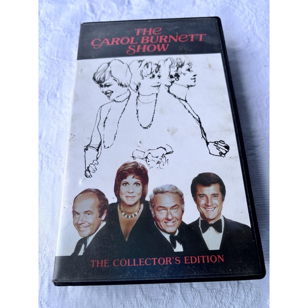 The Carol Burnett Show VHS Collector's Edition~ Steve Lawrence~Tim Conway